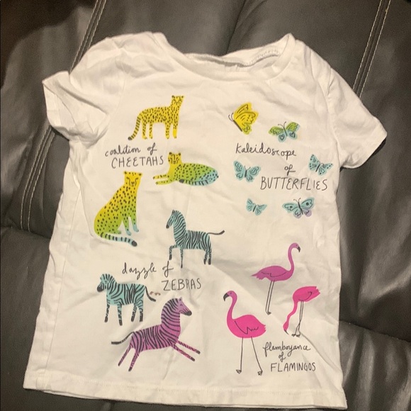 Colorful Animal Print Kids Tee - Short Sleeve - Picture 1 of 1